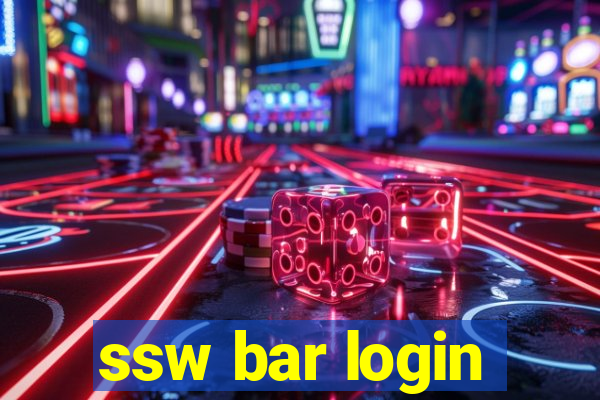 ssw bar login